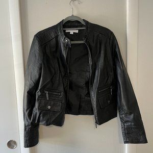 New York & Company Faux Leather Jacket